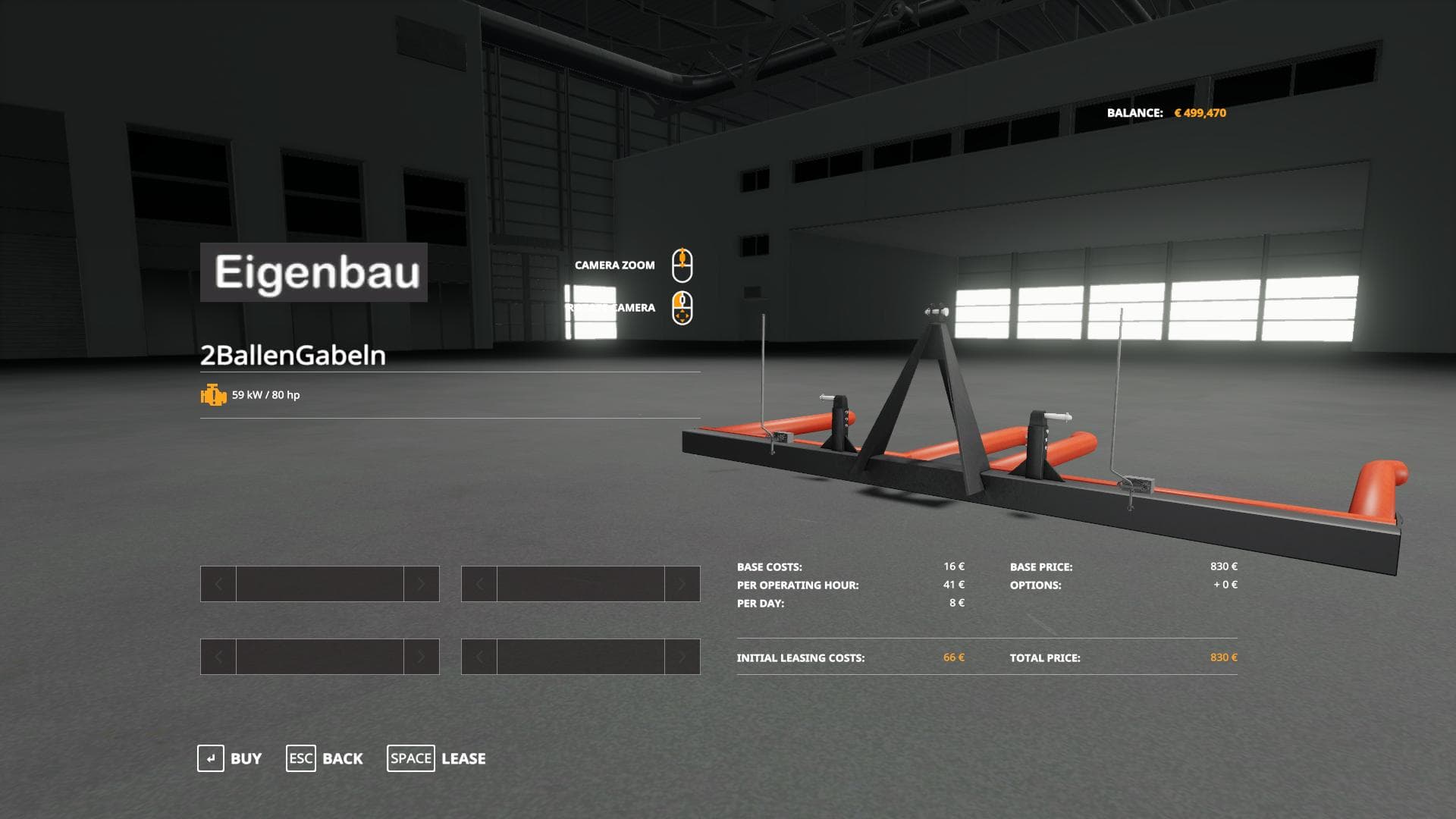 Eigenbau Ballengabeln Pack 2