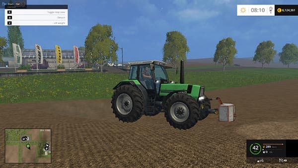 Eigenbau weight [MP]