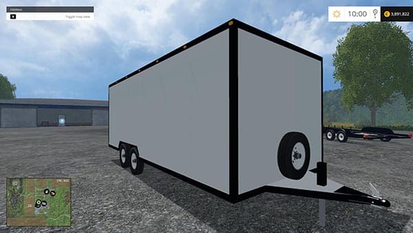 Enclosed Utility Trailer 2