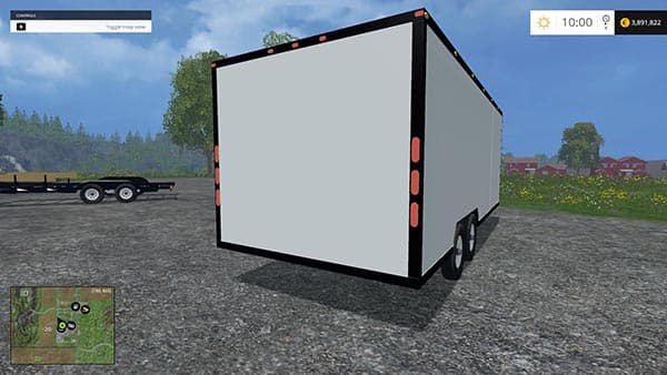 Enclosed Utility Trailer