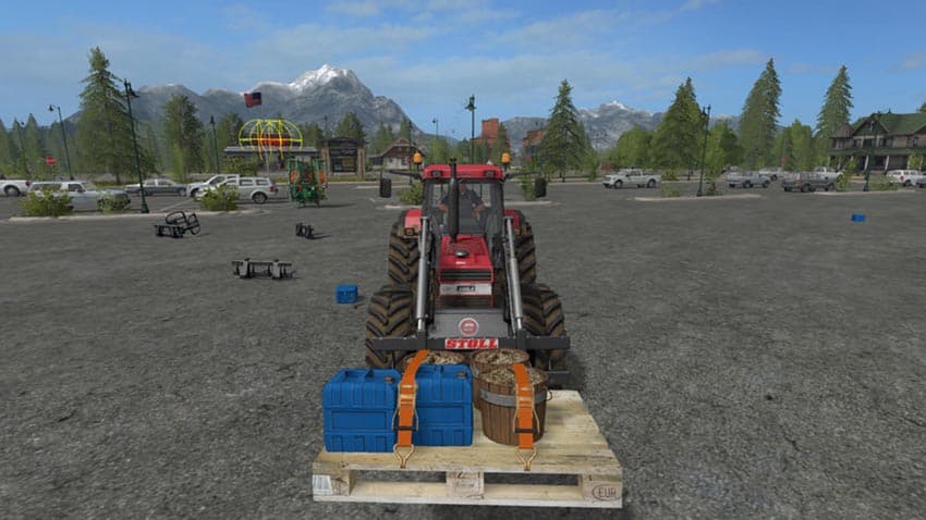 Euro pallet with belts [MP] 3