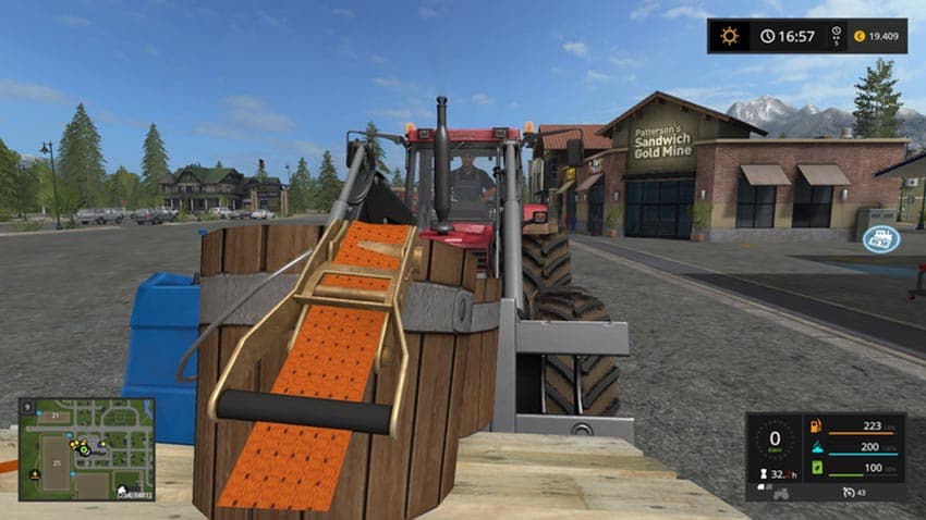 Euro pallet with belts [MP] 2