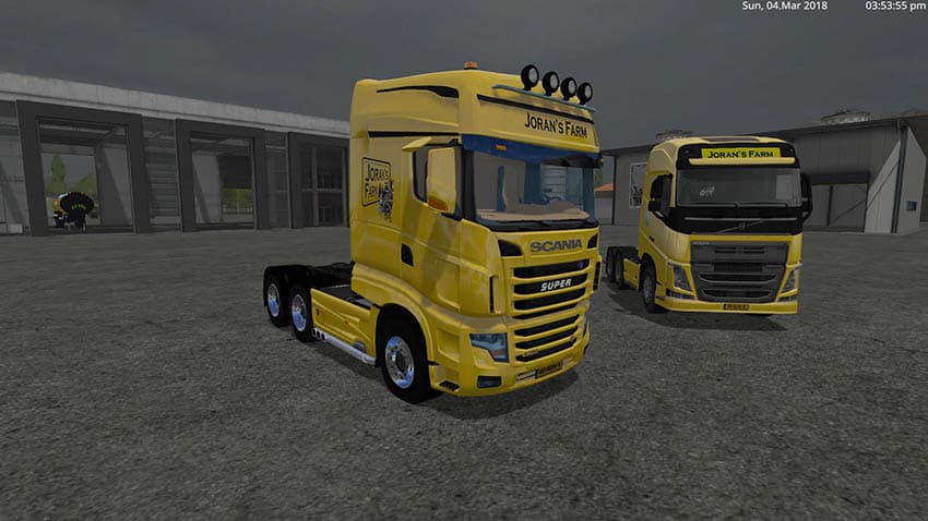 European truck pack