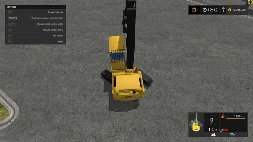 Excavators Tracks Position [MP] 3