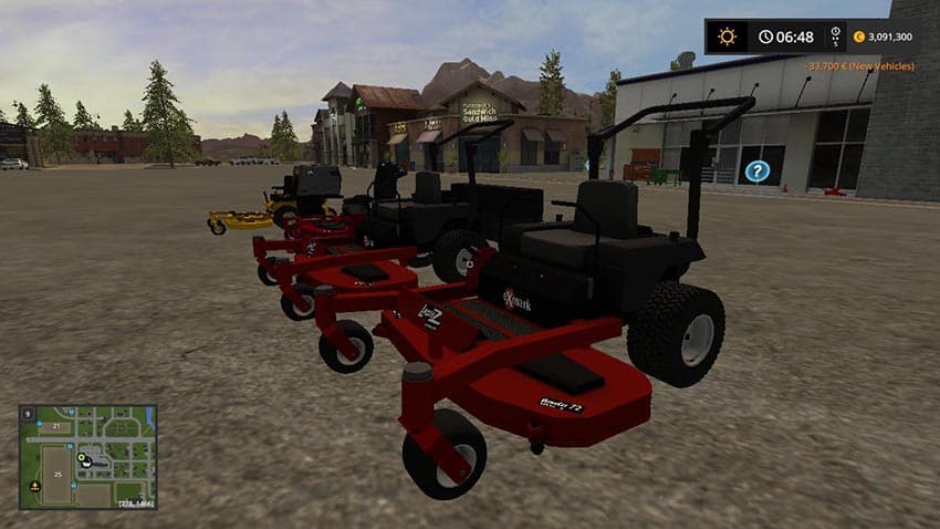 Exmark And Walker Mower Pack 3