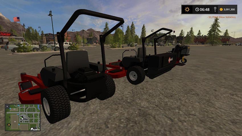 Exmark And Walker Mower Pack 2