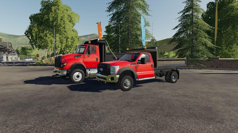 F550 DUMP TRUCK with Cat 3