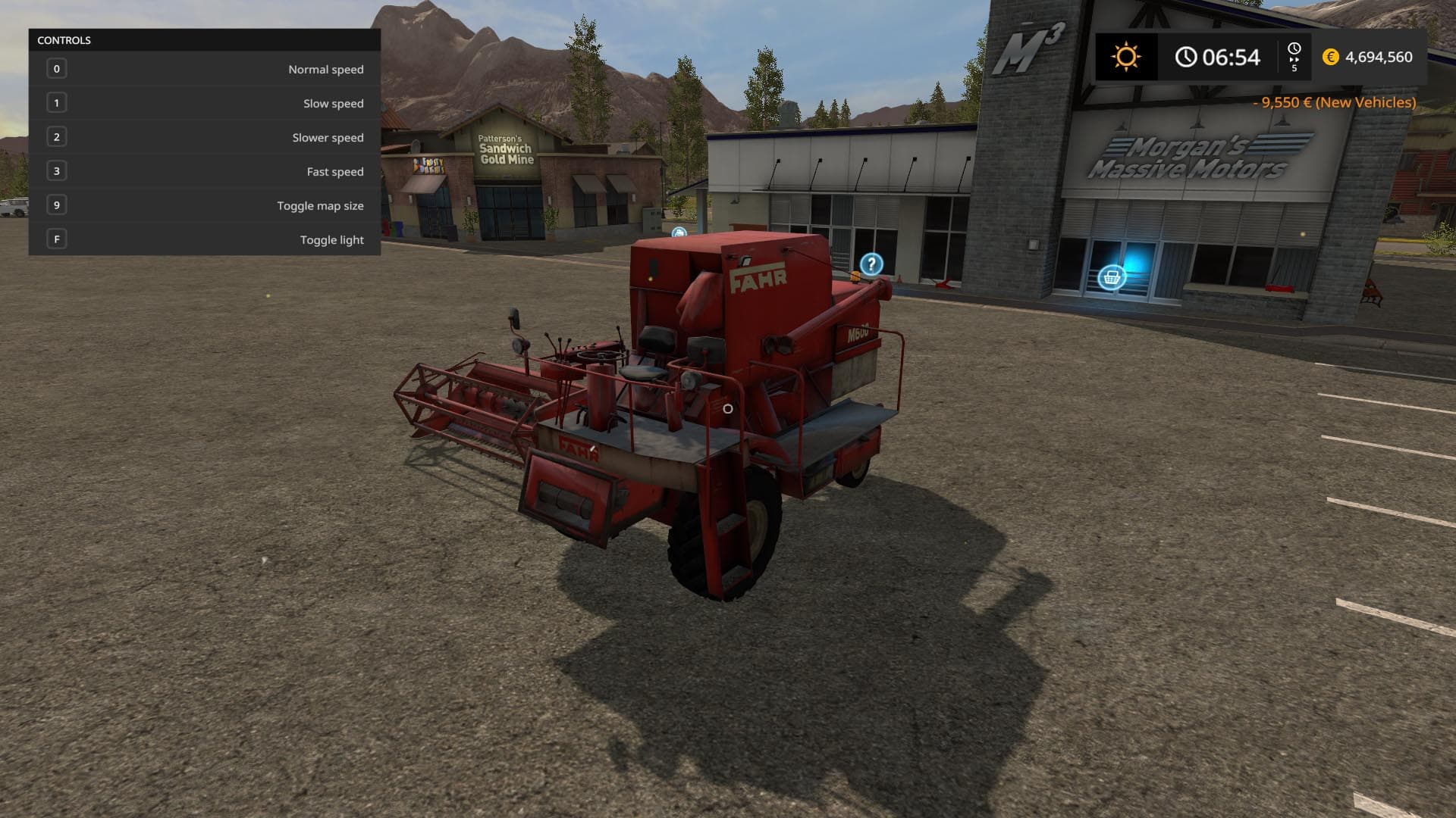 FAHR M600 combine 3