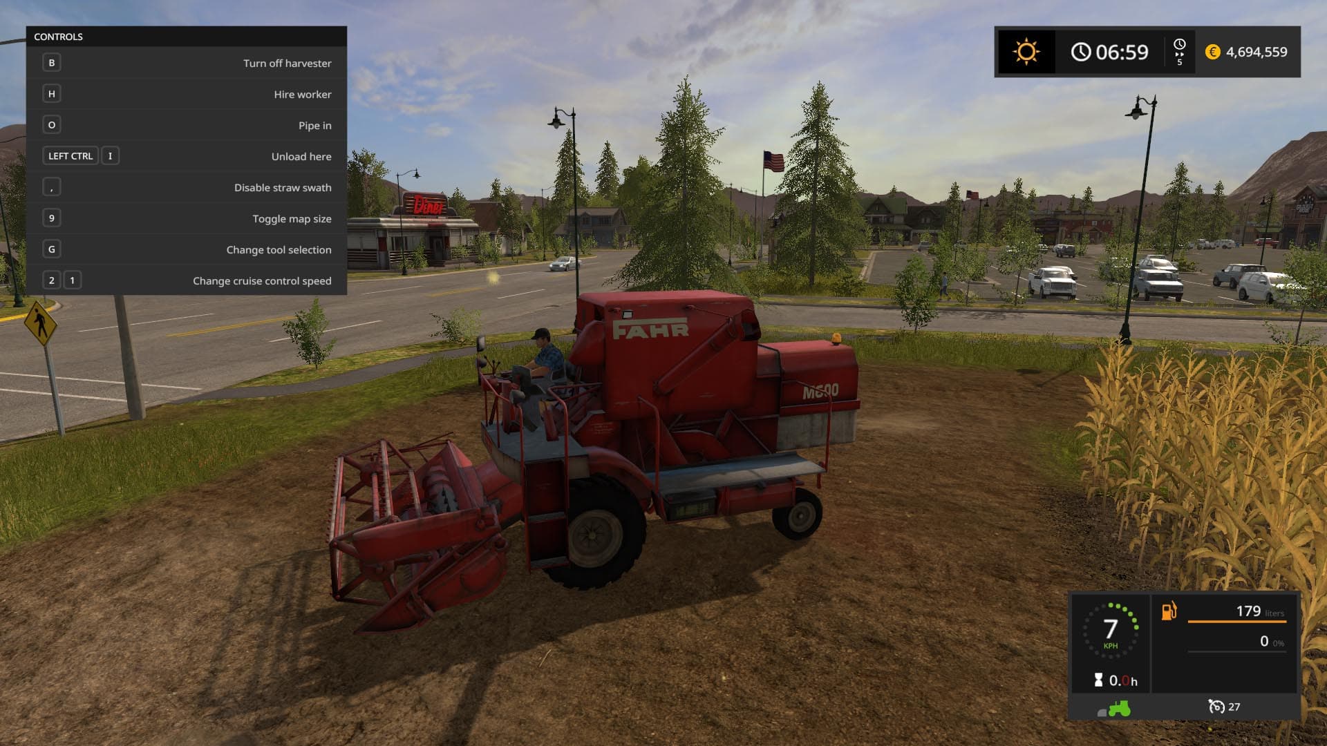 FAHR M600 combine