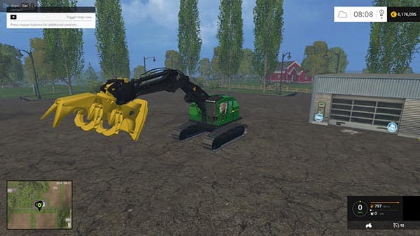 FELLER BUNCHER JD859M + BLADE 3