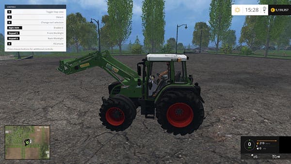 FENDT 312 VARIO TMS FL WASHABLE 2