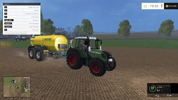 FENDT 312 VARIO TMS FL WASHABLE
