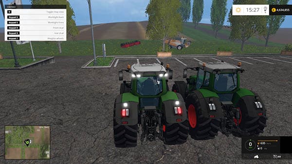 FENDT 936 VARIO WASHABLE PACK 2