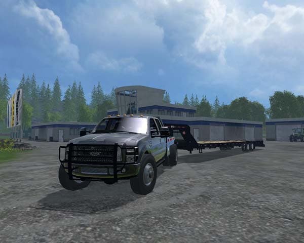 FORD F350 FLATBED 3