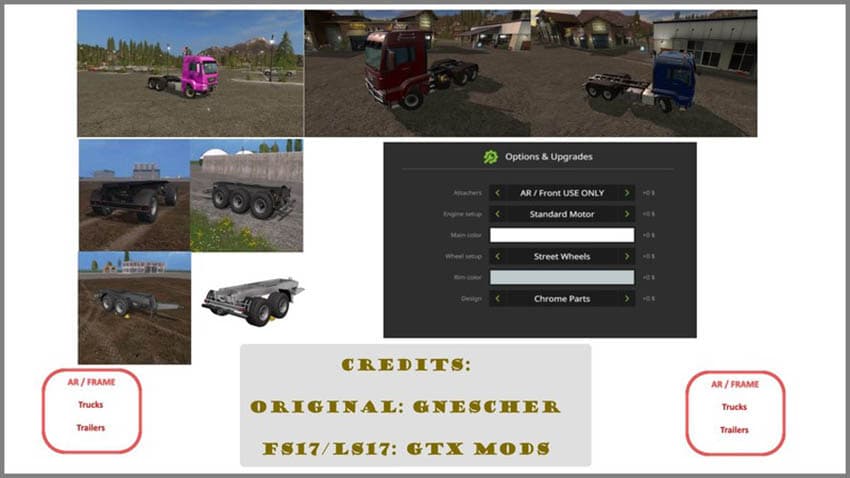 AR FRAME Truck And Trailer Pack [MP] 3
