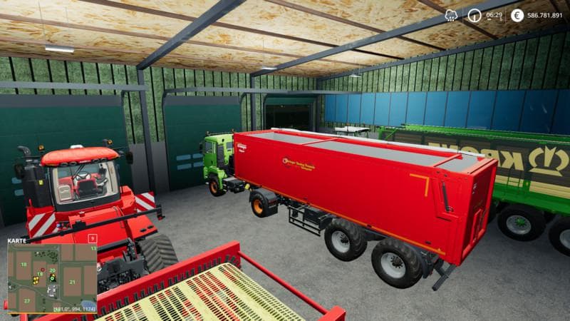 Vehicle hall / passage hall Seasons Ready