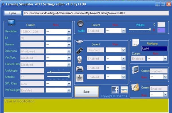 Farming Editor 2013 [SP]