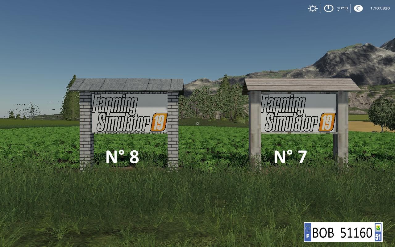 Farming Simulator FS19 Panels