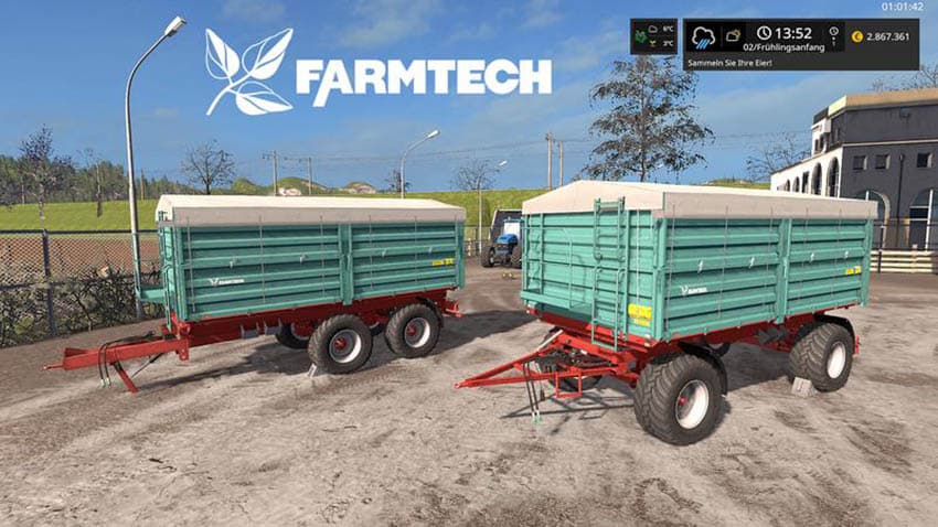 Farmtech Trailer Set DH 3