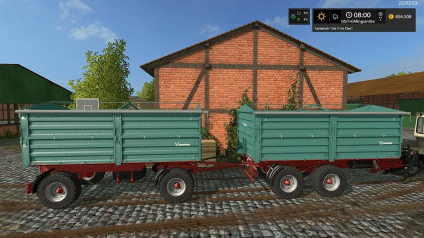Farmtech Trailer Set DH 2
