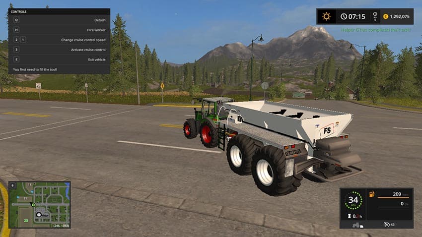 Fast Stop FS Fert Spreader