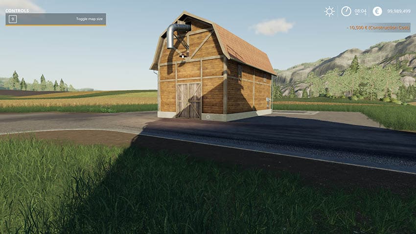 Small hay warehouse 2