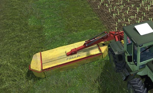 Fella rear mower with swath [MP] 2
