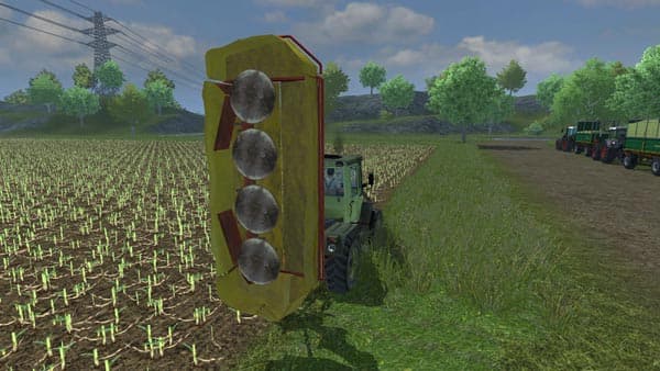 Fella rear mower with swath [MP]