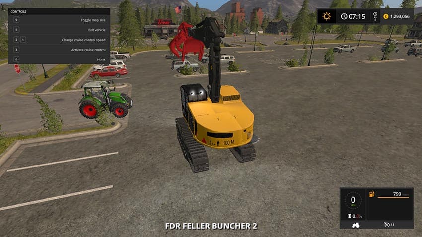 Feller Buncher + Blade 2