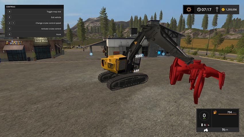 Feller Buncher + Blade