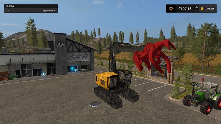 Feller Buncher + Blade 3