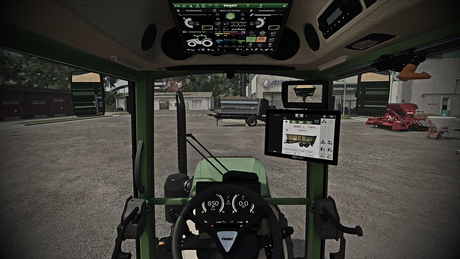 Fendt 200 Vario with CCI1200 3