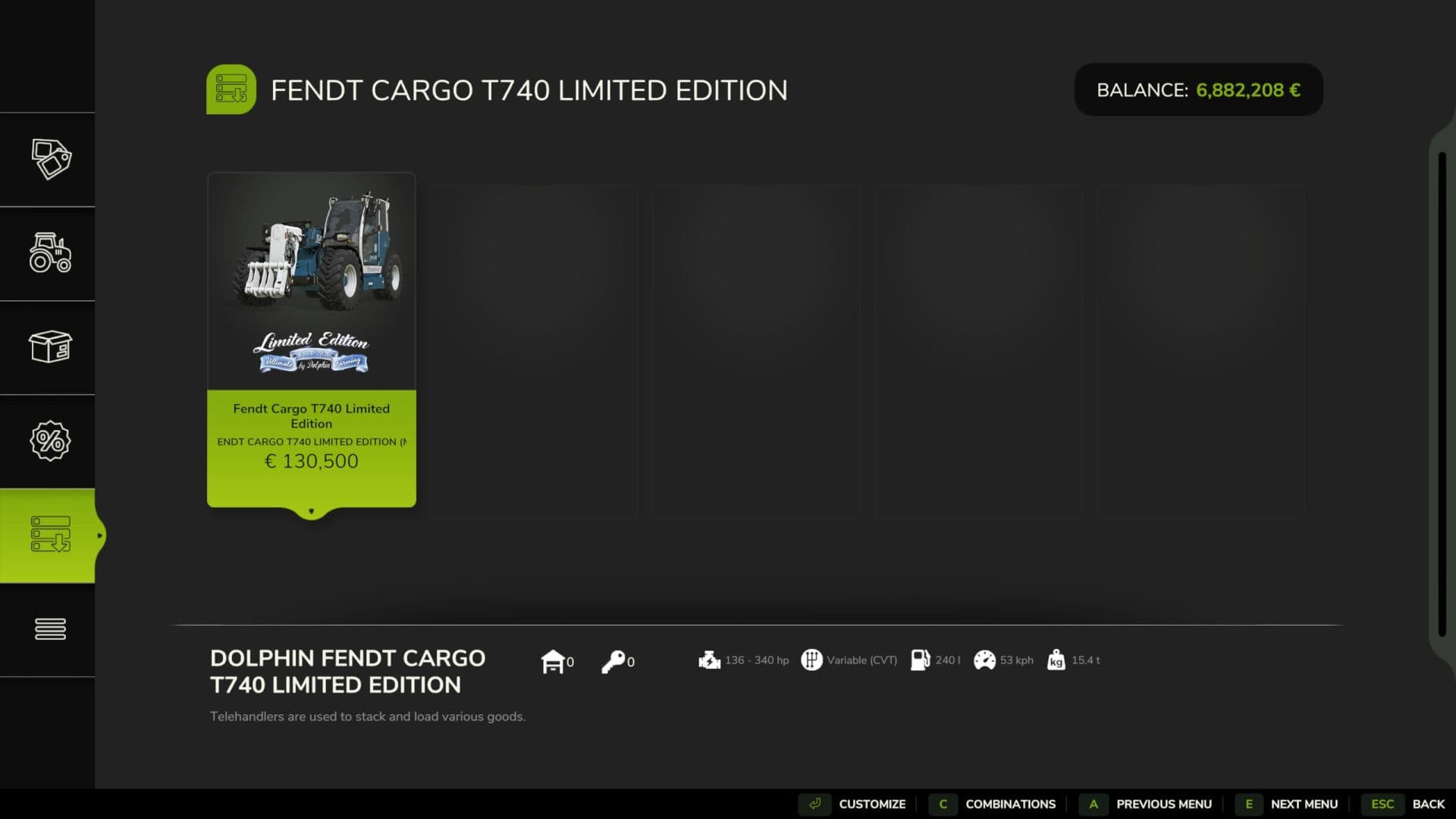 Fendt Cargo T740 Limited Edition 4