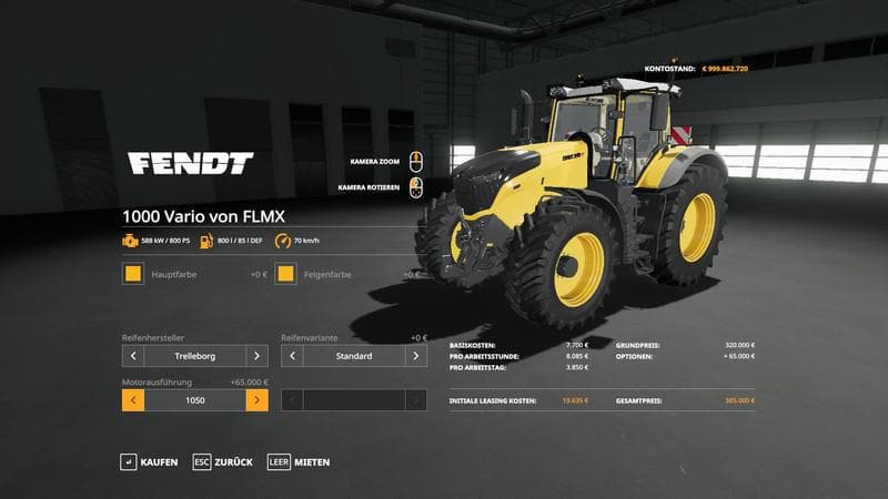 Fendt 1000 Vario von FLMX