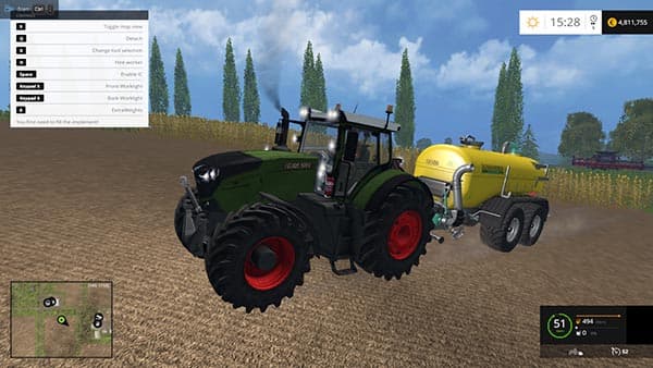 Fendt 1050 Vario Washable
