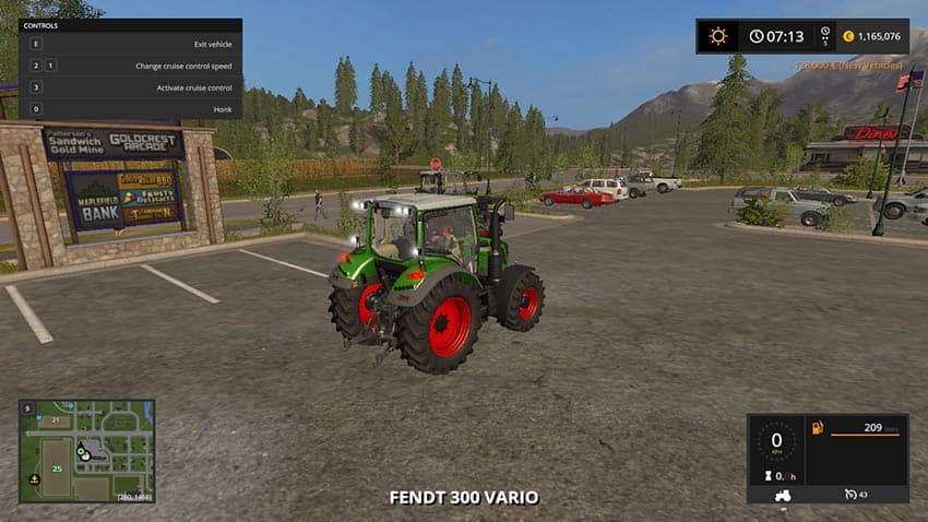 Fendt 300 Vario + chiptuning [MP]