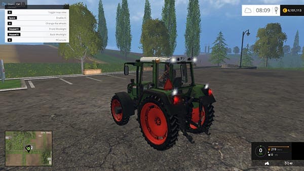 Fendt 312 Vario TMS Washable 2