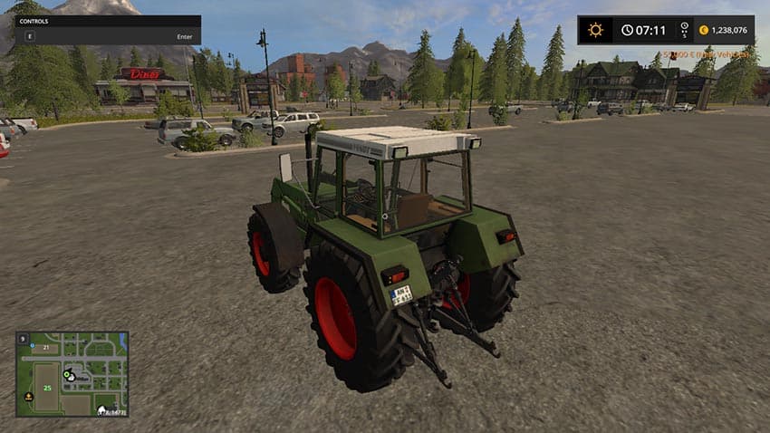 Fendt 611 LSA Turbomatik E Used 3