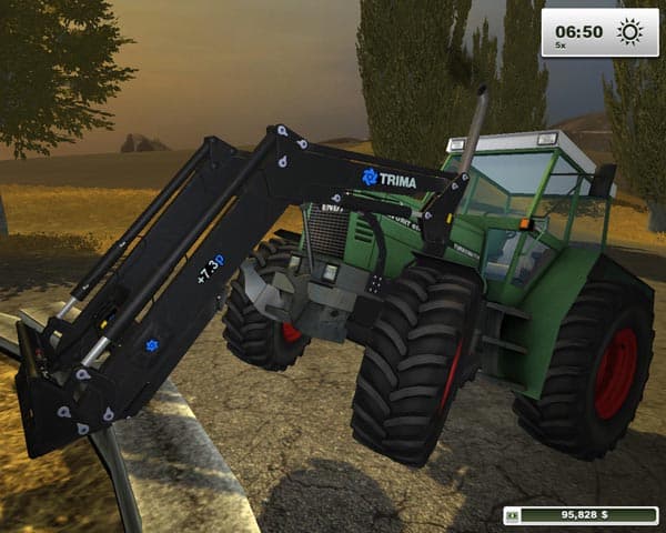 Fendt 614 with Alo Frontloader [SP]