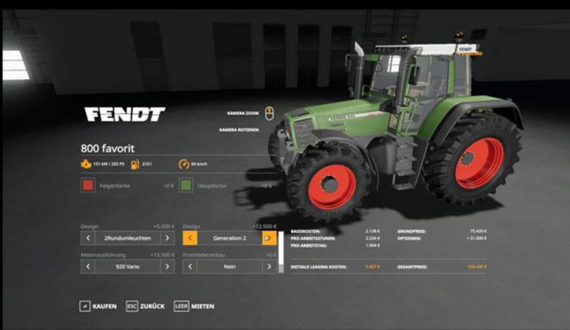 Fendt 800 Favorit