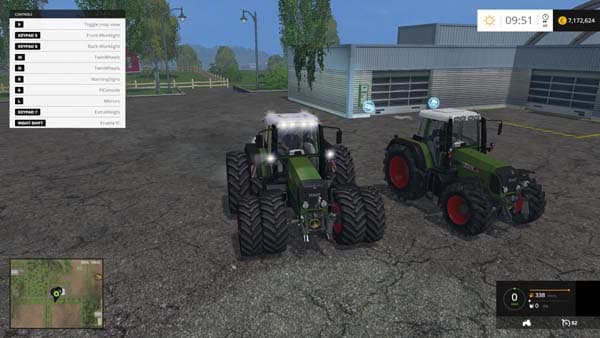 Fendt 818 820 Vario TMS Pack 2