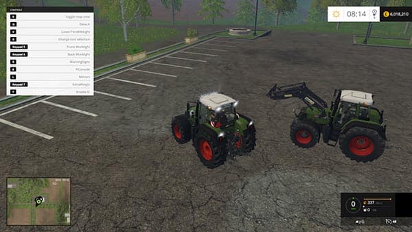 Fendt 818FL and 820 Vario TMS 2
