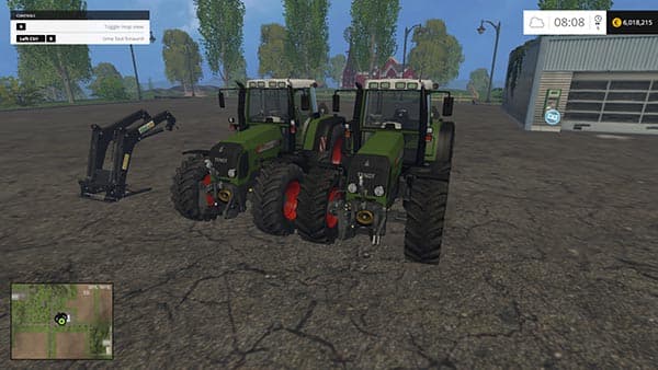 Fendt 818FL and 820 Vario TMS 3