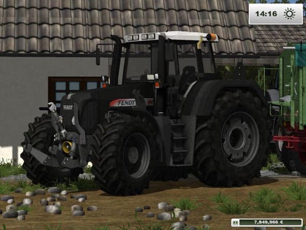 Fendt 820 Black Beauty