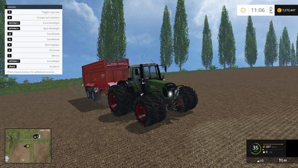 Fendt 820 Vario TMS