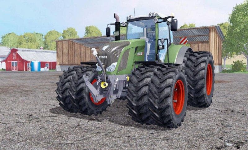 Fendt 828 VARIO TWIN WHEELS