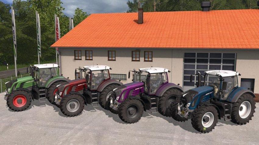 Fendt 900 with metallic paint 2