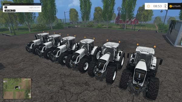 Fendt 924 939 Vario White Tractor 3