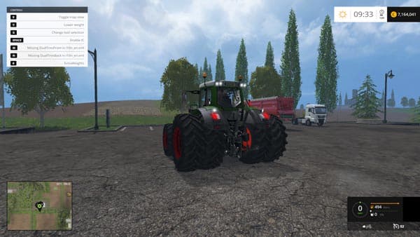Fendt 936 Vario SCR With Weight [MP] 2