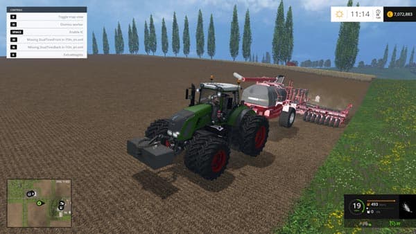 Fendt 936 Vario SCR With Weight [MP]
